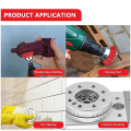 7 Pack Nylon Filament Abrasive Wire Brush Nylon Brush with 1/4 Inch Hex , Nylon Set. 