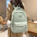 Backpack Book Bag Junior High School Students Korean Edition Durable.