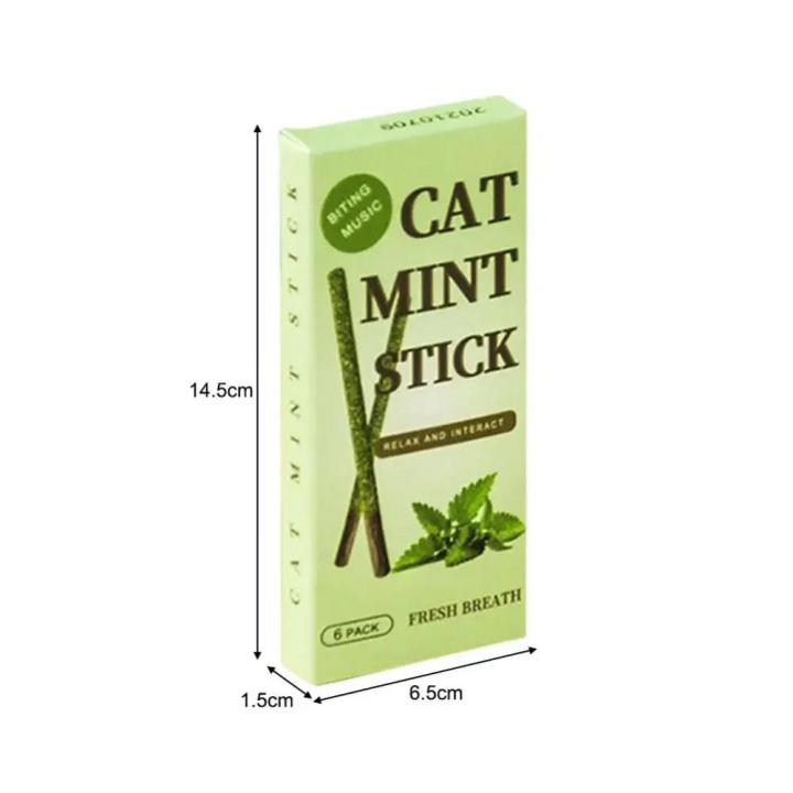6pcs%20Natural%20Matatabi%20Cat%20Stick%20Mint%20Caught%20Bite%20Excited%20Rods%20Silvervine%20For%20Cat%20Teeth%20Cleaning%20Treating%20Pet%20Supply%20Cat%20Toys%20-%20Image%206
