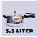 Pressure Cooker/Queen Pressure Cooker 5.5 Liter-(Apple/Oval Shape). 