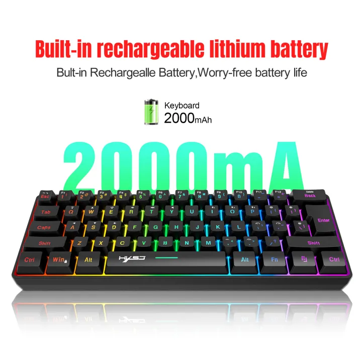 Qiunery%20L500%20Wired/Wireless%20Connection%20Gaming%20Keyboard%2061%20Keys%20Compact%20Computer%20Keyboard%20Type%20C%20Connection%20Mechanical%20Keyboard%20With%20Dynamic%20RGB%20Backlight%20Keyboard%20For%20PC%20Laptop%20Gamer%20-%20Image%203