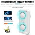 KOGEEK Ultrasonic Repellent High Power Pest Quitter Dual Speaker Mosquito Insect Mouse Rat Repeller Portable Household Pest Repeller Black US Plug BG-002. 