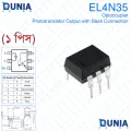 EL4N35 4N35 6Pin Optocoupler Phototransistor IC. 