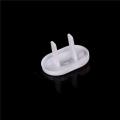 50Pcs Anti Electric Shock Plugs Protector Cover Cap Power Socket Electrical Outlet Baby Children Safety Guard Two holes.