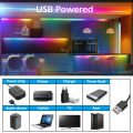 RGBIC Neon Led Lights for Bedroom 5V USB Neon Rope App Control Music Sync Color Changing Rope Light Flex Neon Sign for Indoor.