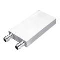 Aluminum Water/Liquid Cooling Block 80*40*12mm For CPU, Thermoelectric Cooler Peltier or Others Work. 