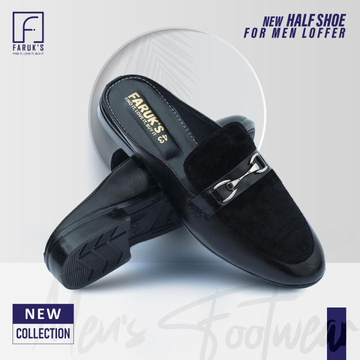 New Collection Flat Casual Half Shoe Loafer for Men -Loffer