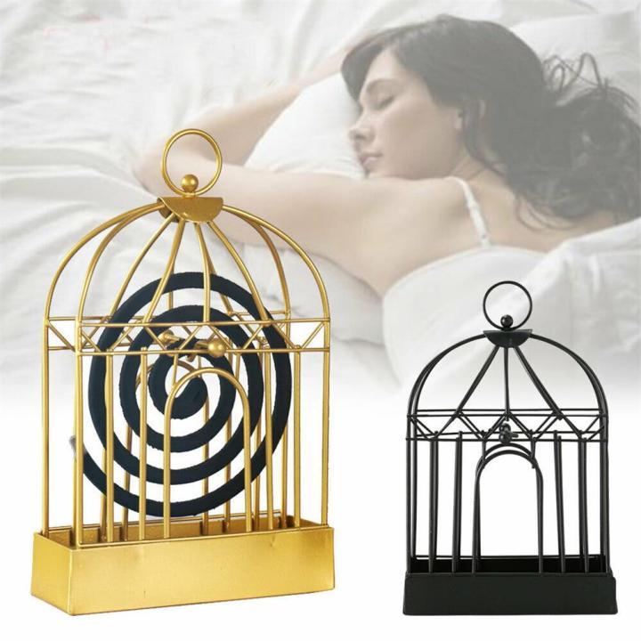 Creative Bird Cage Mosquito Coil Holder Household Mosquito Stand 1p