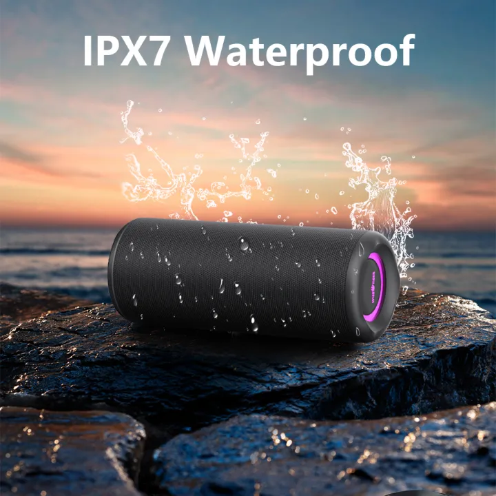 WISETIGER%20P3%2030W%20Outdoor%20Portable%20Bluetooth%20Speaker%20IPX7%20Waterproof%20Wireless%20Sound%20box%20Bass%20Boost%20BT5.3%20RGB%20TWS%20Connectivity%20-%20Image%203
