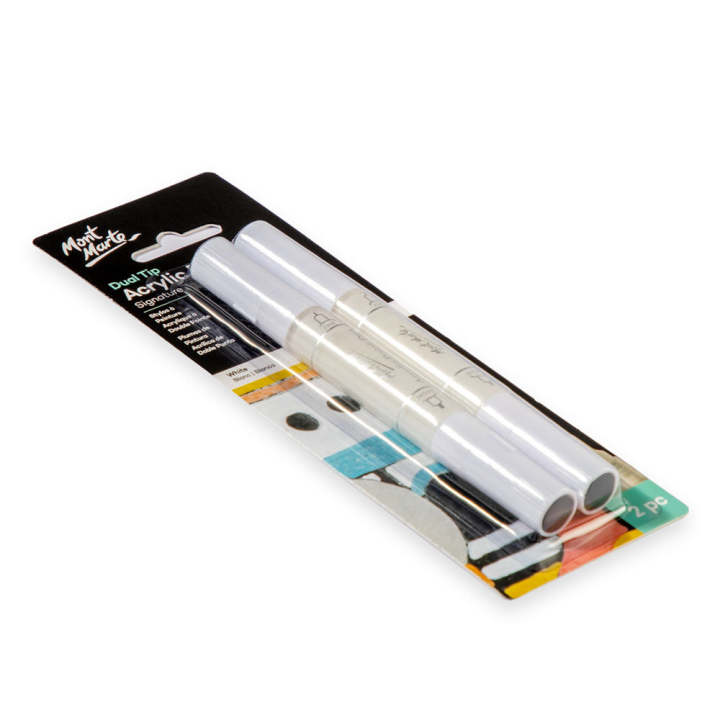Mont%20Marte%20Acrylic%20Paint%20Pens%20Dual%20Tip%20White%202pc%20-%20Image%204