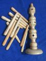 Handicraft Handmade Wooden Bangles Holder (চুড়ির আলনা) Jewellery Stand for Women.