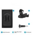 Backpack Strap With 360° Rotate Buckle J-Hook Quick Release Shoulder Mount for GoPro Hero 12 10 9 8 7 6 5 Dji Action 3 Camera. 