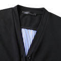 ZANZEA Korean Style Women Asymmetrical Hem High Low Shirt Smart Striped Patchwork Blouse Tops Shirt.