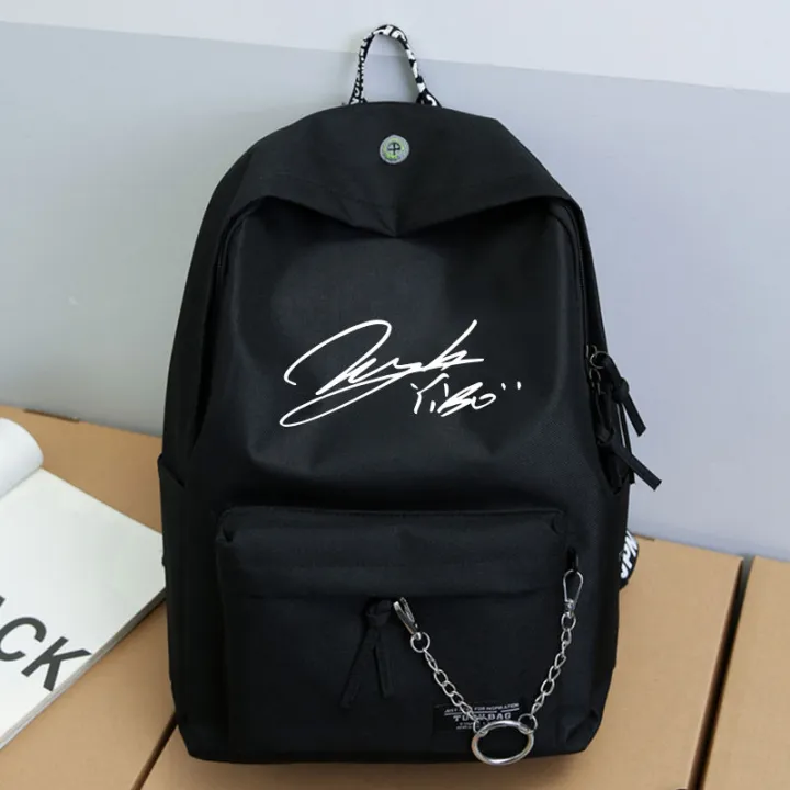 Wang%20Yibo%20Signature%20Peripheral%20Support%20Same%20Style%20Fashion%20Casual%20Trend%20Unisex%20Backpack%20New%20Student%20Schoolbag%20Backpack%20-%20Image%207