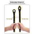Geepact Automobile Tire Ratchet Wrench Tire Jack Removal Wrench Jack Labor Saving Wrench Jack Rocker Arm 1PC Accessory Labor Saving Wrench Car Hand Tool Jack Ratchet Replacement - car accessories. 