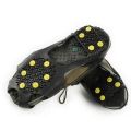 Outdoor Crampons 10-Tooth Anti-Skating Claws Ice Climbing Mountaineering Rock Climbing Snow Non-Slip Shoe Set Shoe Nail Grips. 