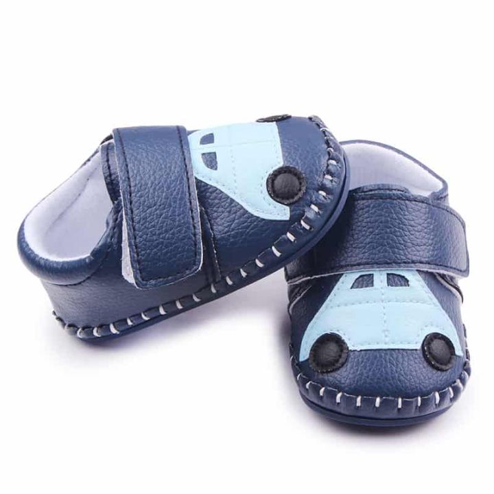 (Freshit24) Baby Non Slip Rubber Sole Cartoon Walking Slippers Crib ...