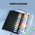 Rainbow Binder Expanding Wallet Bundle File Folders Documents Desk Stationery Filing Products. 
