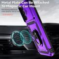 Armor Case For Samsung Galaxy A55 A35 A25 A15 A05S A05 A54 A34 A24 A14 5G Slide Camera LensProtection Magnetic Ring Holder Cover.