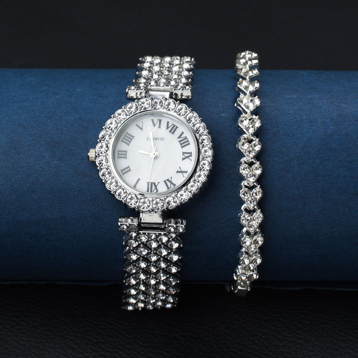 Elegant%20Luxury%20Full%20Diamond%20Quartz%20Watch%20/%20Ladies%20Korean%20Fashion%20Rhinestone%20Wristwatch%20-%20Image%203