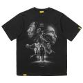 Rock Plan American T-shirt NBA Player Print Graphic T Shirts Sleeve Cotton Half Sleeve Oversized Tee Shirt Men Woman Clothing.