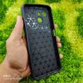 For Walton NEXG N6, N6 Lite Silicone Back Cover With Carbon Fiber Texture Case 2023 Waltonnexg n 6 Primo nex6 back Part (Back Case Cover For Smartphone). 