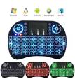 Wireless Mini Keyboard,Touchpad, Handheld, Re-Chargable 2.4G Keyboard With LED Key Back light & Battery. 
