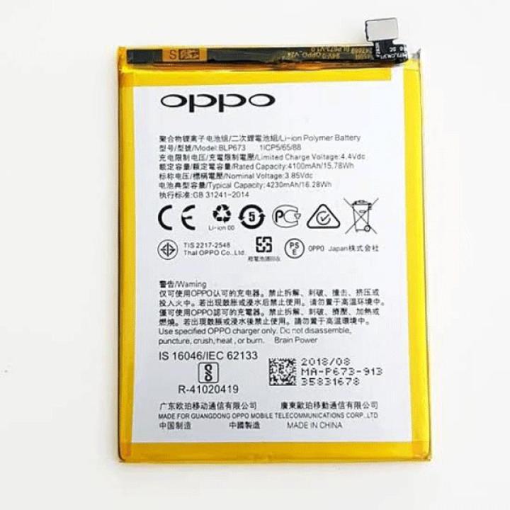 Mobile Battery for Oppo A7 Battery Ori-ginal Quality-4230mAh