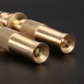 High Pressure Hose Nozzle Heavy Duty , Brass Water Hose Nozzles for Garden Hoses, Adjustable Function.