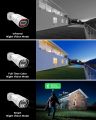 H.View 4K 5Mp 8Mp poe Cctv Security Camera System Home Video Surveillance Kit 8Ch Nvr Audio Outdoor Ip Camera xmeye app.