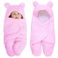 Ultra-Soft Fleece Newborn Swaddle Wrap Baby Sleeping Bag - for Boys and Girls. 