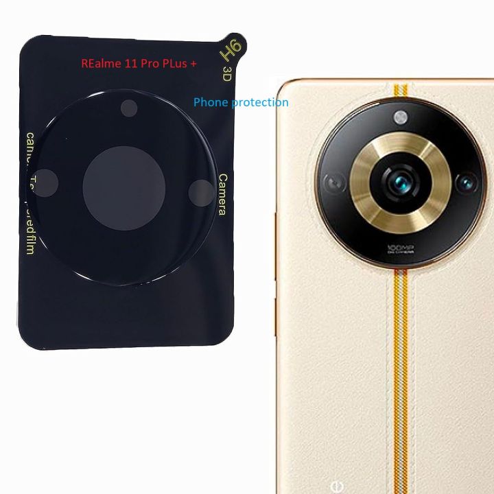 Realme 11 Pro Plus +Camera Glass Lens Cover Tempered Glass Protector for Realme 11 Pro Plus +