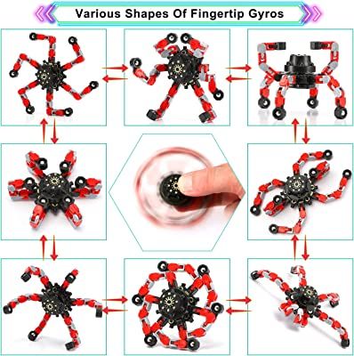 Spiral%20Robot%20Toy%20For%20Baby%20Transformable%20Fingertip%20Chain%20Robot%20Toy%20-%20Image%205