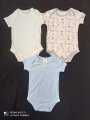 3 Pcs Baby Romper STYLISH Half Sleeve. 