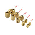 4PCS 8mm-16mm Copper Barrel Hinges Cylindrical Hidden Cabinet Concealed Invisible Brass Door Hinges For Furniture Hardware. 