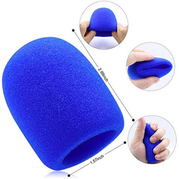 Blue%20Windscreen%20Microphone%20Foam%20Cover%20-%20Improve%20Your%20Audio%20Recording%20-%20A%20Simple%20Solution%20for%20Clear%20Sound%20-%20Image%202