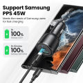 UGREEN 63W Car Charger PD QC 3.0 PPS 45W USB Type C Fast Charging for iPhone 14 13 Samsung Xiaomi Mobile Phone Charger.