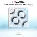 MAANGE MAGEFY 3 Pair 3D Mink Eyelashes Fluffy Dramatic Eyelashes Y3A01. 