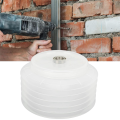 Drill Dust Cover Hole SawVacuum Clear Detachable for Ceiling Cleaning Worker. 