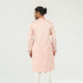 Masculine  Premium Semi Fit Panjabi - Light Pink. 