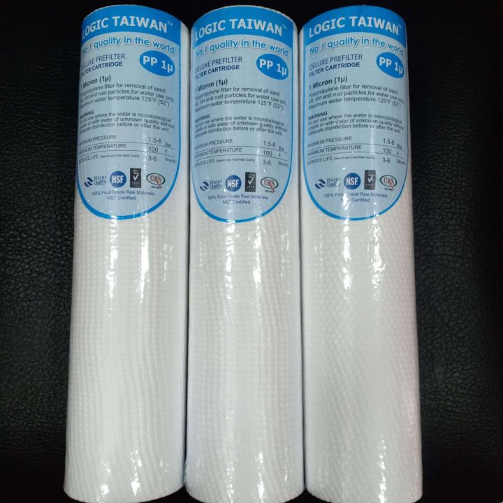 Water%20Purifer%20Logic%20Taiwan%2010%20Inch%205%20Micron%20Dot%20Dot%20PP%20Filter%203pcs%20(%20100.gm%20).%20-%20Water%20Jar%20-%20Image%202