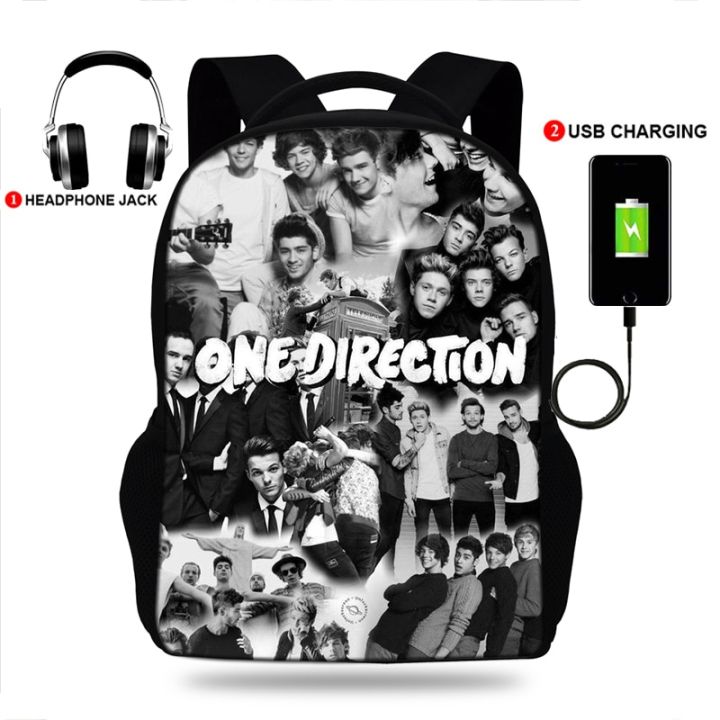 17inch%20One%20Direction%20Print%20Backpacks%20Usb%20Charging%20SchoolBags%20For%20%20Girls&Boys%20Orthopedic%20Backbag%20Mochila%20Escolar%20Book%20Bag%20-%20Image%203
