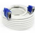 VGA to VGA Cable 20 Meter White. 