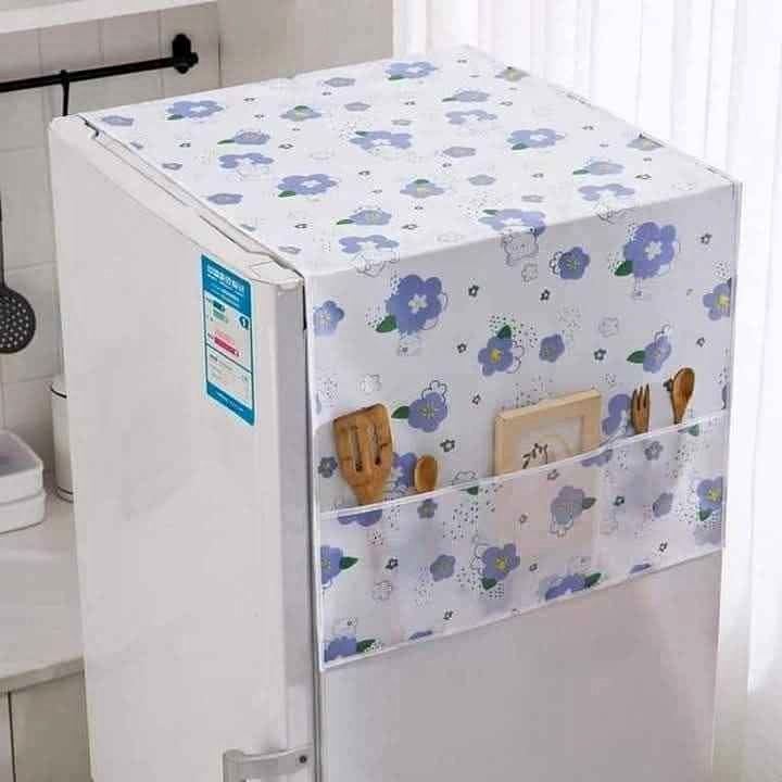 Double%20Door%20Fridge%20Cover,%20Waterproof%20Fridge%20Cover%20Anti-dust%20PEVA%20Printed%20Pattern%20Cloth%20Cloth%20Cover%20Dustproof%20Refrigerator%20With%20Machine%20Storage%20cover.%20-%20Image%206