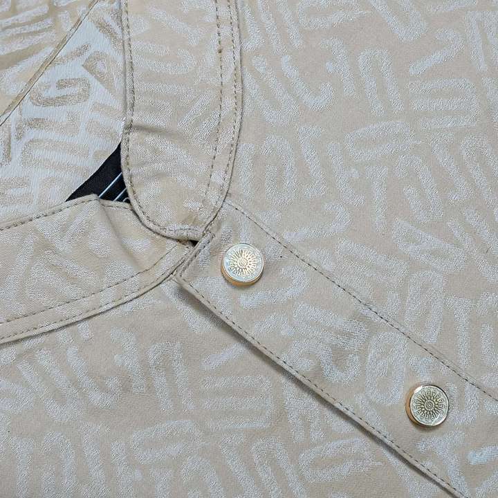 Stylish,%20Fashionable%20%20&%20Casual%20Men'%20s%20Cotton%20Punjabi%20Off-White%20%20Color%20%20For%20Men%20Panjabi%20-%20Image%203