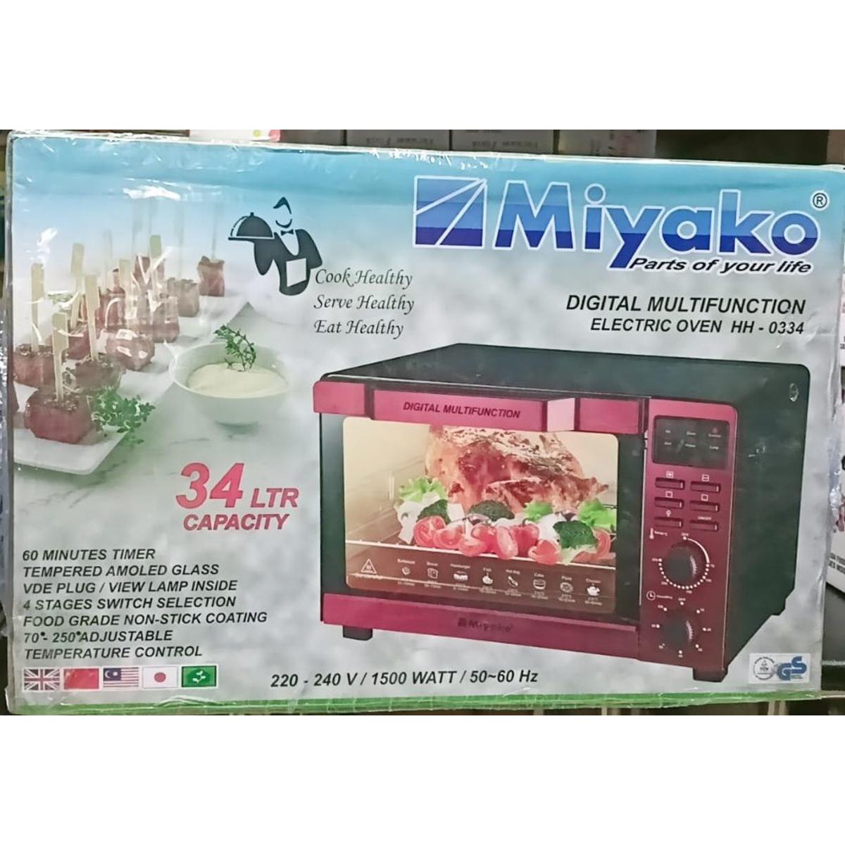 Miyako 34 Liter Electric Oven HH 0334 - BornilShop