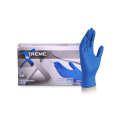 Aimas Nitrile Gloves Super Tough XNFST Thickened Powder Free Food Grade Laboratory Catering Embroidery Textile Industry.