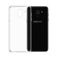 SAMSUNG GALAXY J6 PRIME / SAMSUNG GALAXY J6 PLUS (J6+)  Premium Silicone TPU Ultra-Thin Transparent Flexible Protective Mobile Phone Back Cover - Clear Back Case. 
