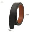 Belt Strap No Buckle Clothing Accessories for Daily Wear Business Shopping Brown Bottom. 