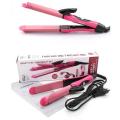 Digital Hair Straightener and Curling Iron KM 1298 - Pink. 